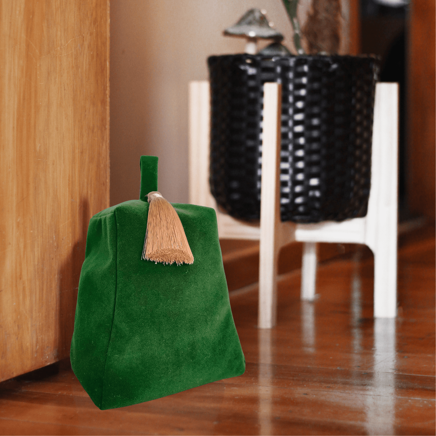 Door Stop (Emerald & Gold)