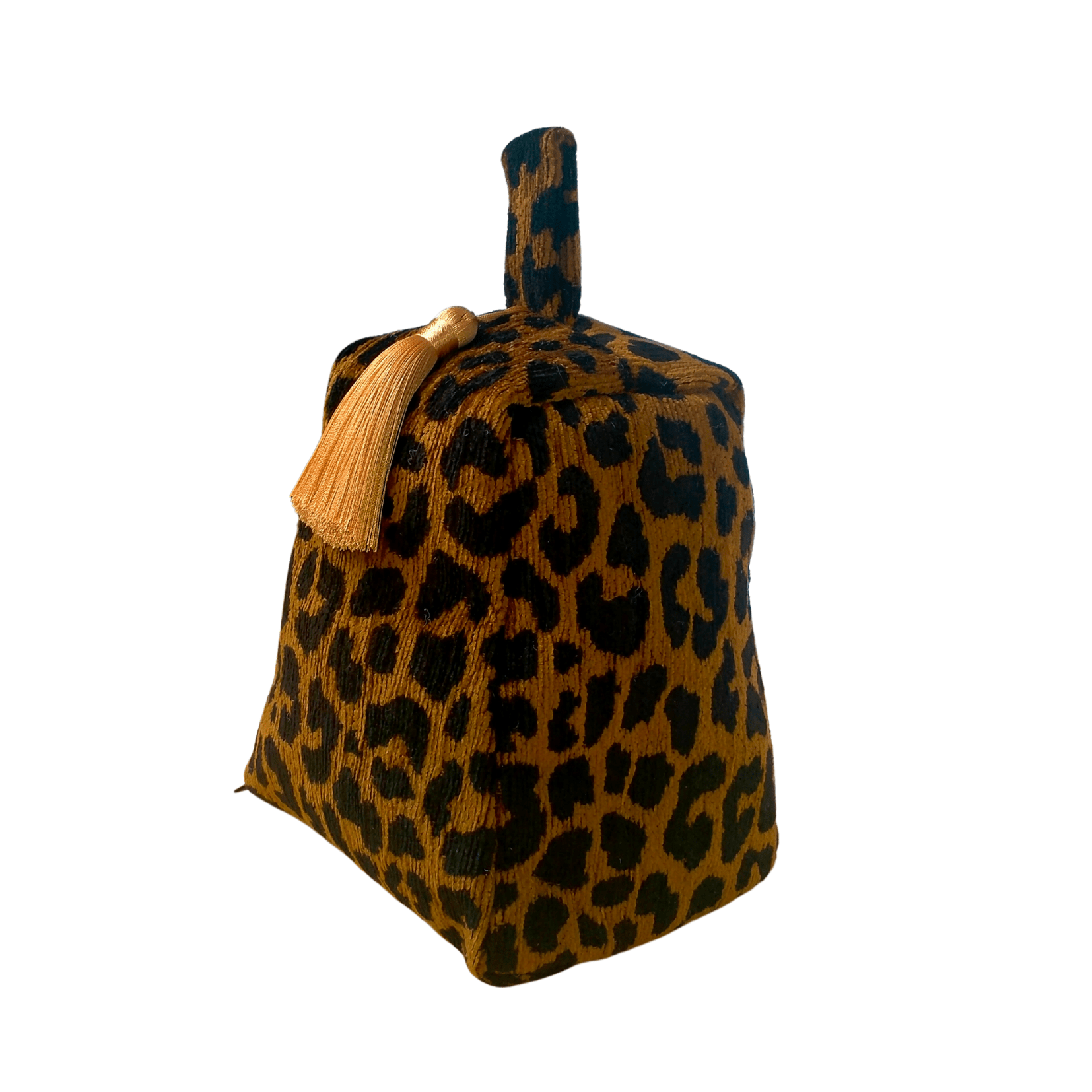 Door Stop (Leopard & Gold)