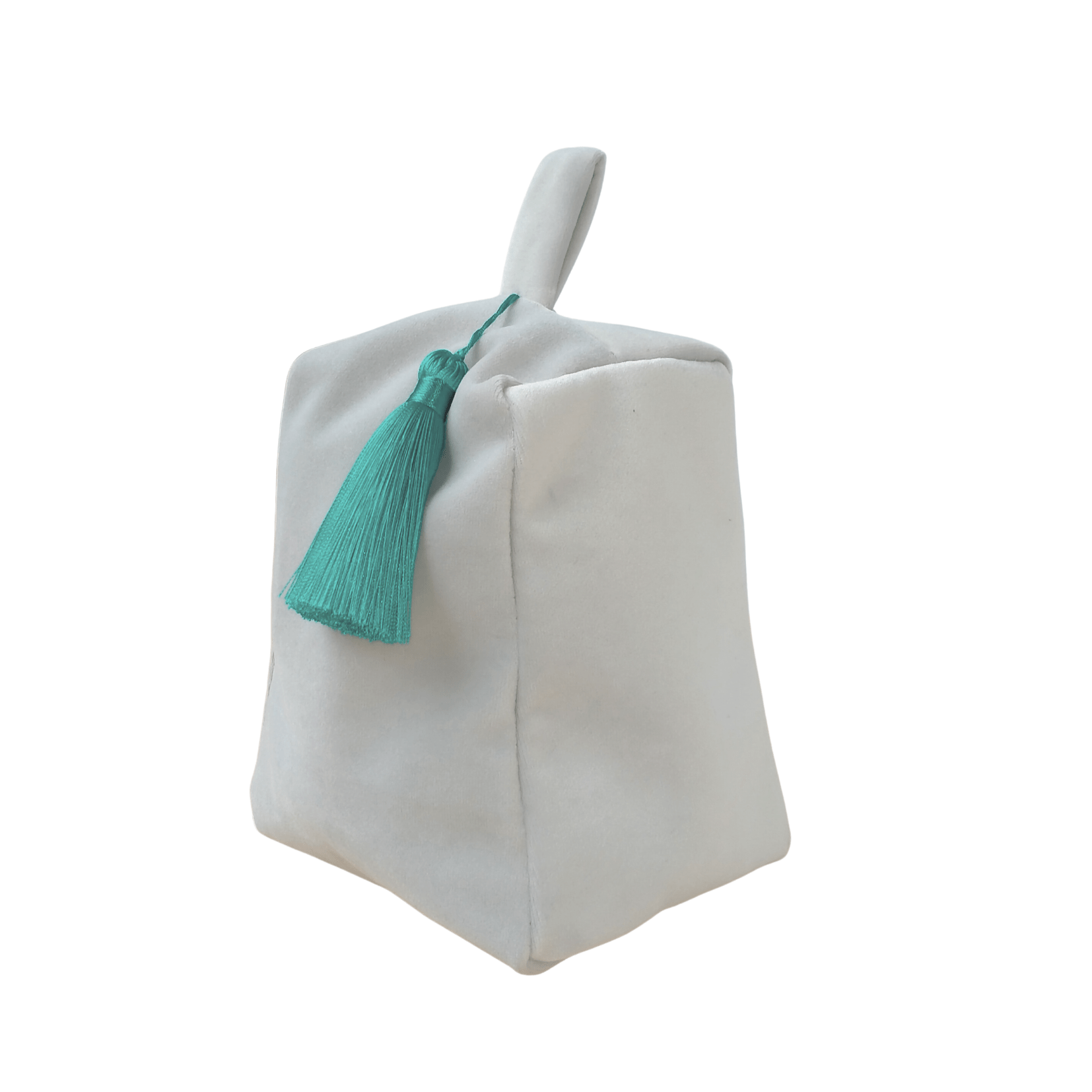 Door Stop (Smoke & Teal)