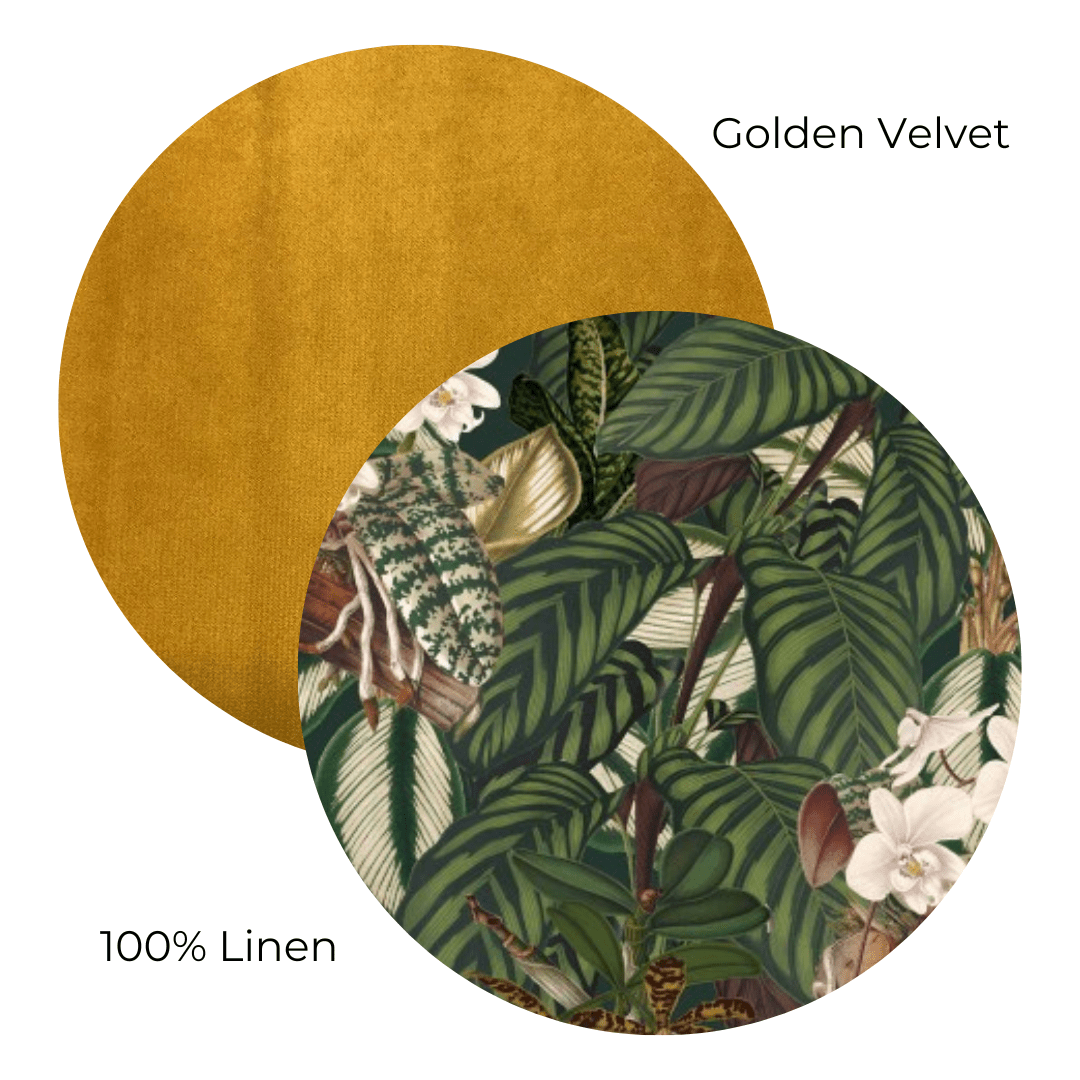 Golden Jungle Cushion Duo